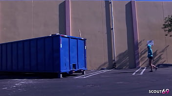 Petite brown skin saggy tits teen pick up by older monster cock black guy and seduce to fuck her