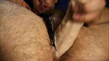 Guy Home Alone With Dildo Sissy Fag Asshole thumbnail