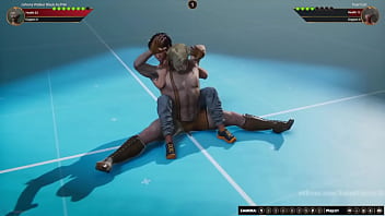 Johnny walker vs pearl nf3d mma mixed combat maledom