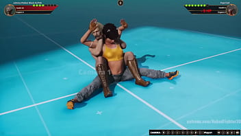 Johnny walker vs pearl nf3d mma mixed combat maledom