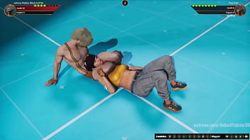 Johnny walker vs pearl nf3d mma mixed combat maledom