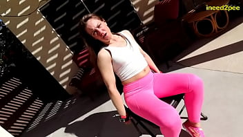 Real omorashi and pee desperation 2025