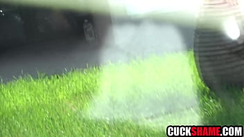 Voyeur hubby peeping on cheater wife and her lover