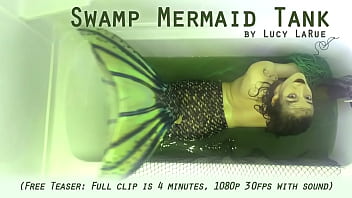 Swamp mermaid tank