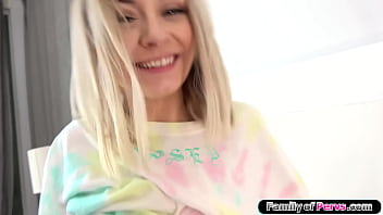 Teen Stepsister Chloe Temple Is Horny And Takes Her Stepbrother To Her Roomthe Petite Blonde Sucks His Big Cock And Gets Her Shaved Pussy Fucked thumbnail