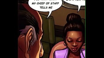 White dick fuck secretary in the mouth