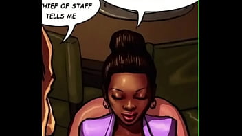 White dick fuck secretary in the mouth