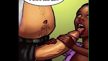 White dick fuck secretary in the mouth