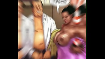 White dick fuck secretary in the mouth