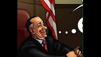 White dick fuck secretary in the mouth