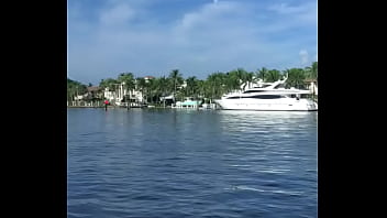 Outside on the water