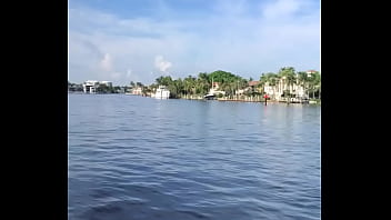 Outside on the water