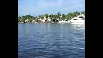 Outside on the water