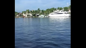 Outside on the water