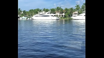 Outside on the water