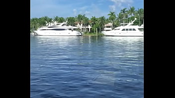 Outside on the water