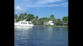 Outside on the water