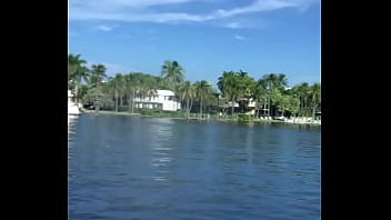 Outside on the water