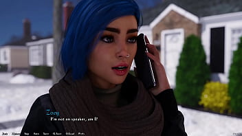 Being a dik #211 pierced blue haired college girl love me