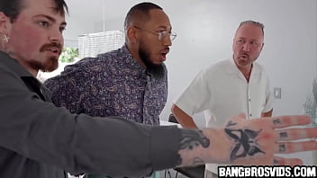 Fucking a big black cock