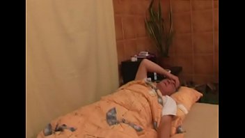 Showing old guy a young wet