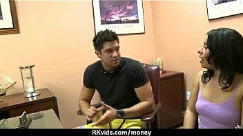 Hottie gets naked and has sex in public for cash 2