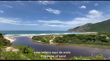 Suruba com os amigos na casa alugada seguido de sexo na trilha cheio de adrenalina