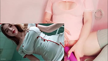 Enfermera tetona caliente la llenan de semen masturbandome con ia