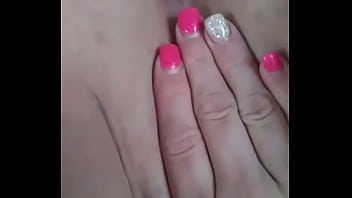 Previewing her pussy for me