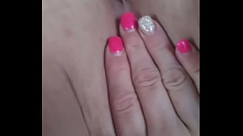 Previewing her pussy for me