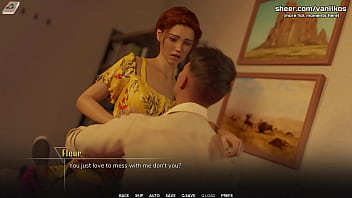 Beautiful young babe with a hot body gets her tight hairy pussy licked and fucked at the college dorm he cums on her belly taboo university steam game 3d animated hentai game part #4