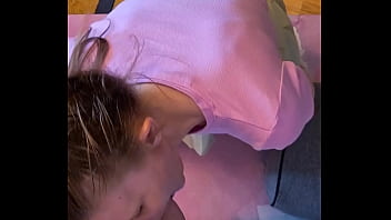 Blowjob through the walls our first homemeade gloryhole