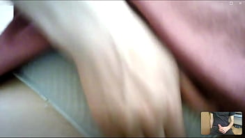 Video chat meeting ended with filming hot porn