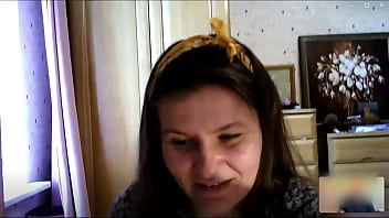 Video chat meeting ended with filming hot porn