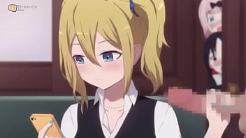 Teen does a handjob while her friends watch