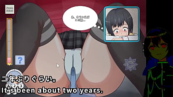 A ghost approaches a defenceless girl