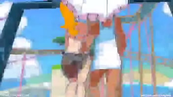 Peach getting hardly fucked bye her slave