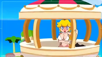 Peach getting hardly fucked bye her slave