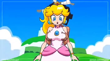 Peach getting hardly fucked bye her slave