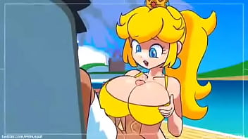 Peach getting hardly fucked bye her slave