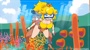 Peach getting hardly fucked bye her slave