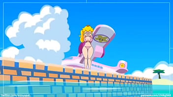 Peach getting hardly fucked bye her slave