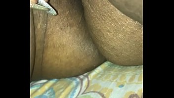 Playing with my rabbit