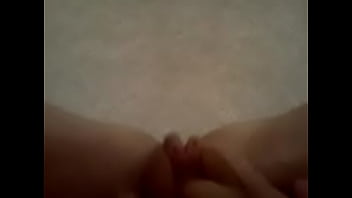 Latina rubbing pussy