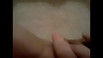 Latina rubbing pussy