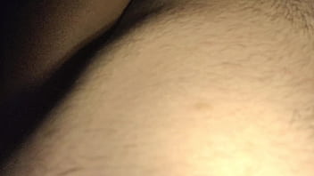 Big ass asian whore begs for cream from white dick