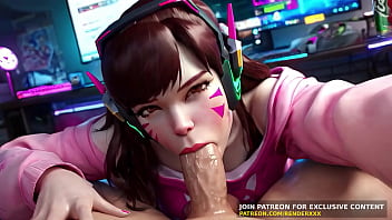 Overwatch pov blowjob titfuck