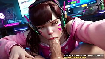 Overwatch pov blowjob titfuck