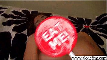 Sexy amateur teen girl masturbating with sex toys vid18