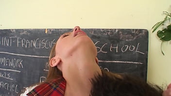Hardcore fuck in the classroom